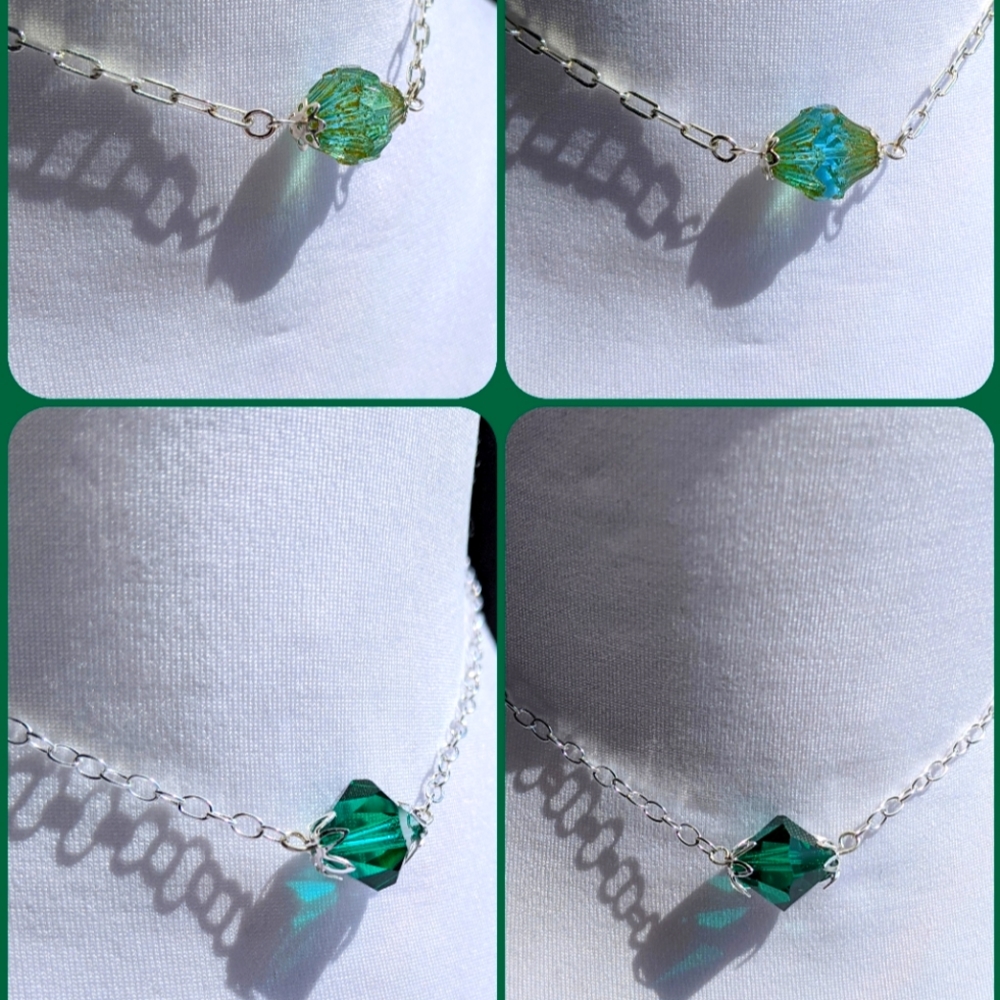 Sterling/Crystal Replica Lana Lang Necklace